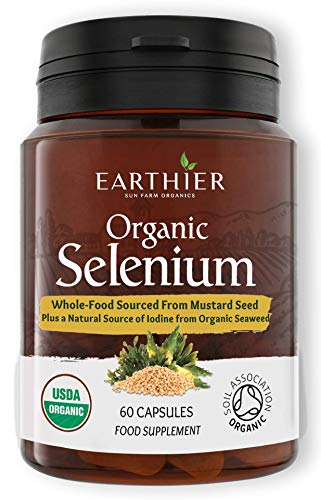 Organic Selenium 200 mcg with Iodine & Silica