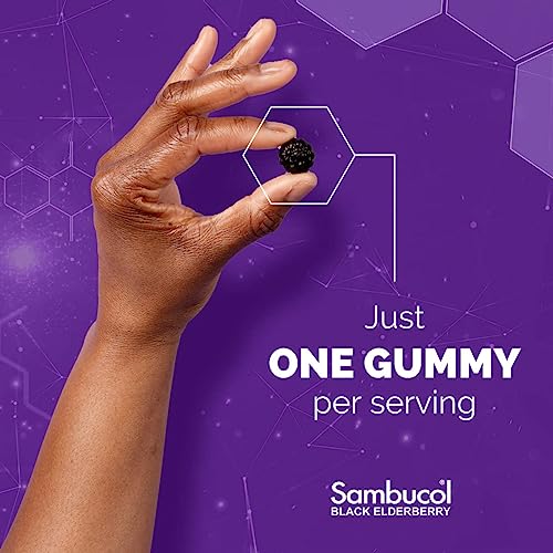 Sambucol Black Elderberry Gummies with Zinc & Vitamin C