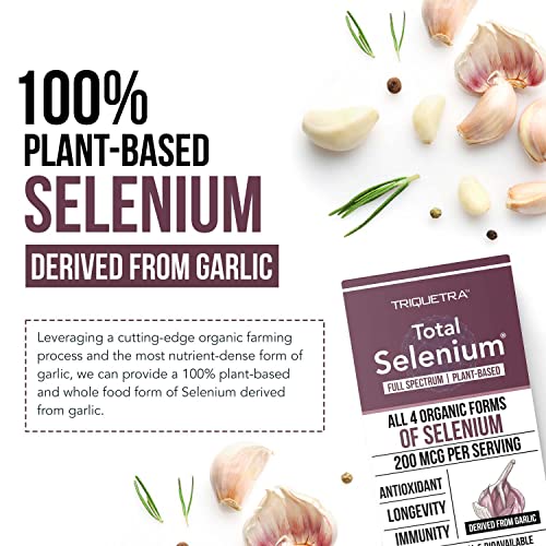 Plant-Based Total Selenium 200 mcg - 60 Capsules