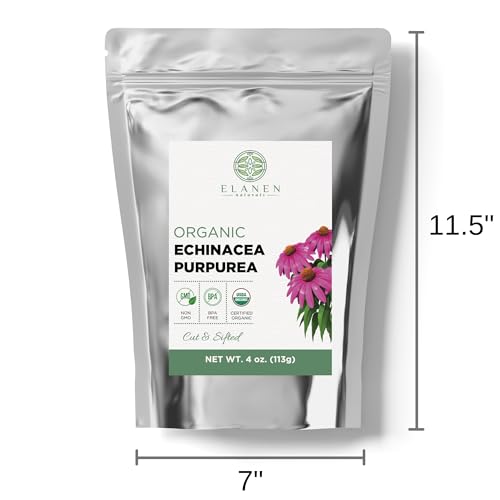 Organic Echinacea Purpurea Dried Tea - 4 oz