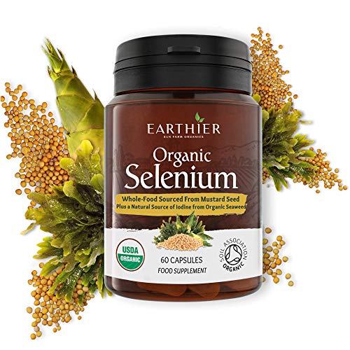 Organic Selenium 200 mcg with Iodine & Silica