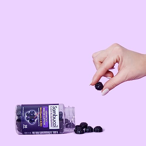 Sambucol Black Elderberry Gummies with Zinc & Vitamin C