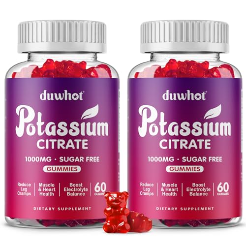 Potassium Citrate 1000mg Gummies for Muscle Health