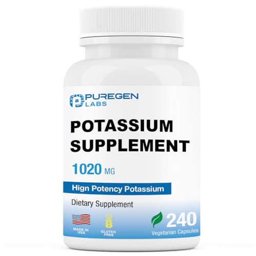 Potassium Bicarbonate Supplement 1020 mg - 240 Veg Capsules