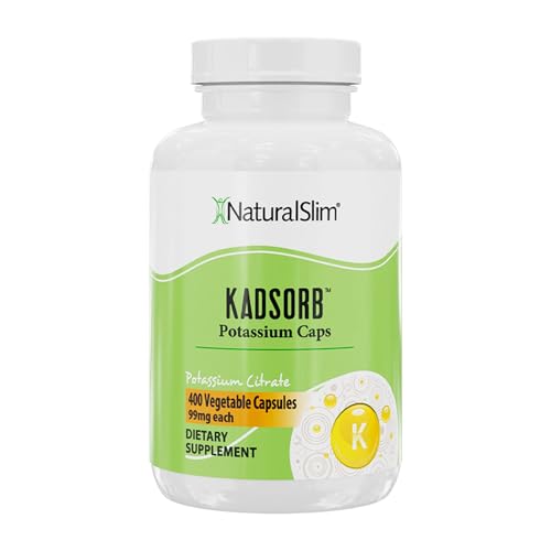 NaturalSlim Kadsorb Potassium Citrate Supplement