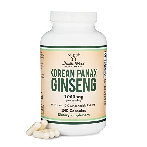 Ginseng Capsules for Mood and Energy Support