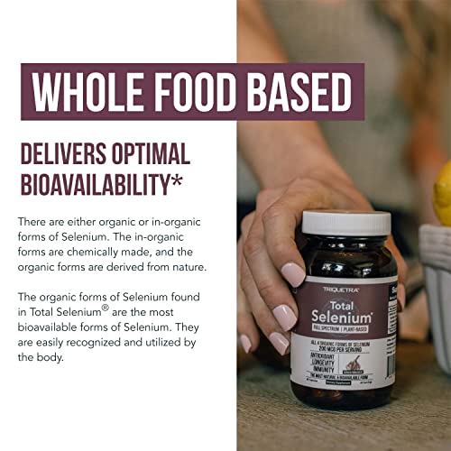 Plant-Based Total Selenium 200 mcg - 60 Capsules