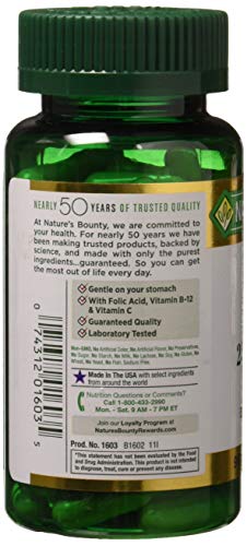 Gentle Iron 28 mg - 90 Capsules by Nature's Bounty