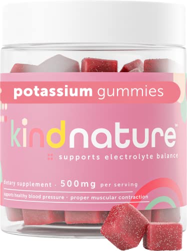 High Potassium Vegan Chewable Gummies - 60 Count