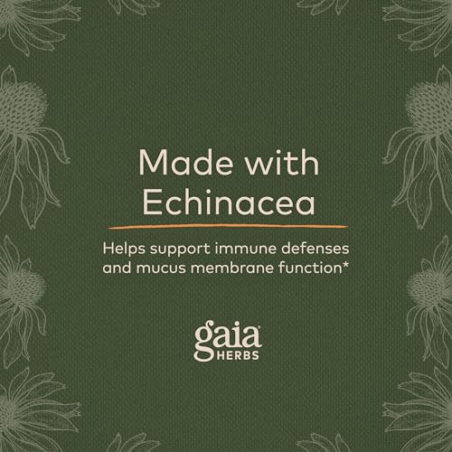 Gaia Herbs Echinacea Goldenseal Immune Support Capsules