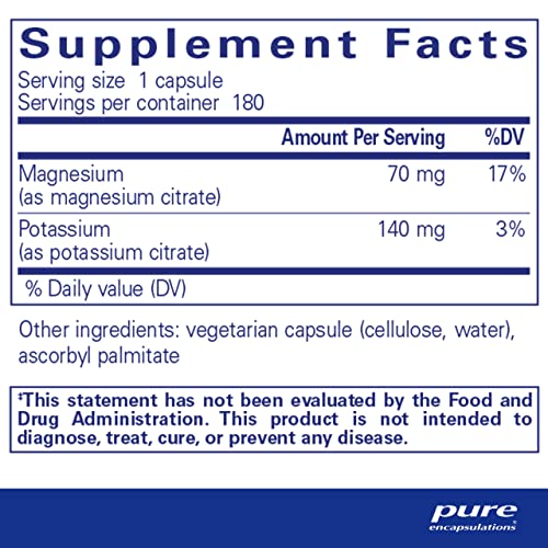 Potassium Magnesium Citrate for Heart & Bone Health