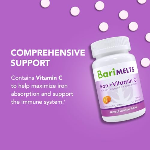 BariMelts Iron with Vitamin C - 90 Tablets