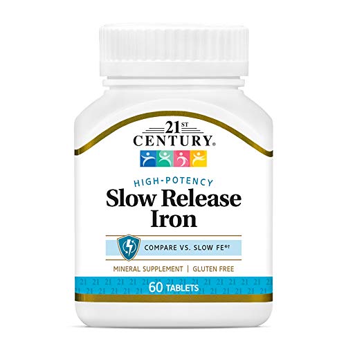 Slow Release Iron Tablets – 60 Count
