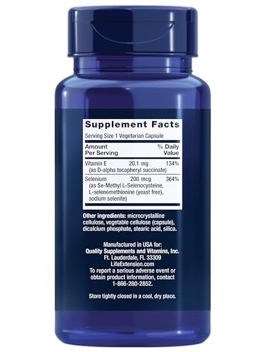 Super Selenium Complex with Vitamin E - 100 Capsules