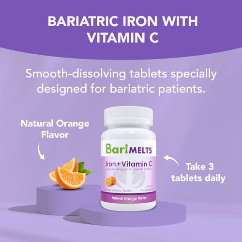 BariMelts Iron with Vitamin C - 90 Tablets