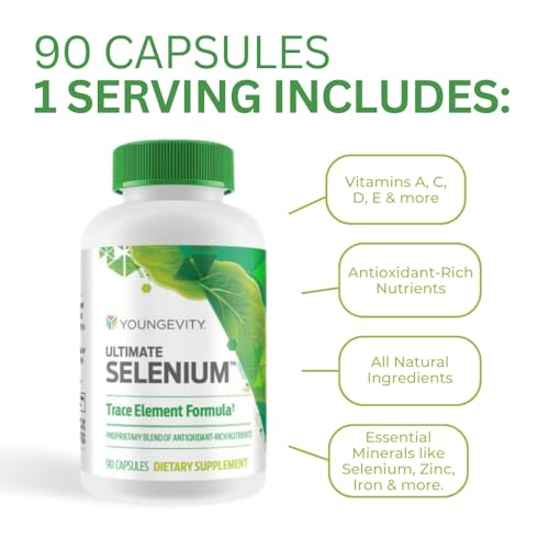 Youngevity Essential Selenium & Cofactors - 90 Capsules