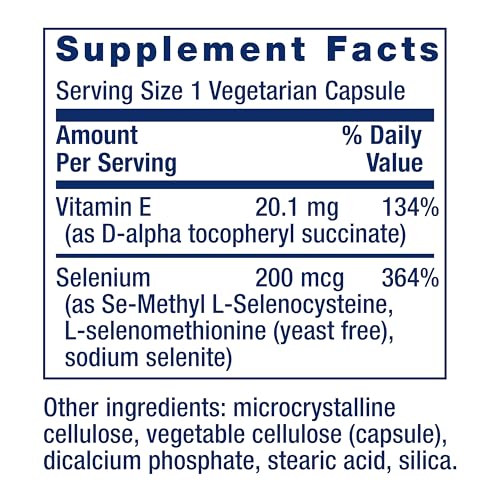 Super Selenium Complex with Vitamin E - 100 Capsules