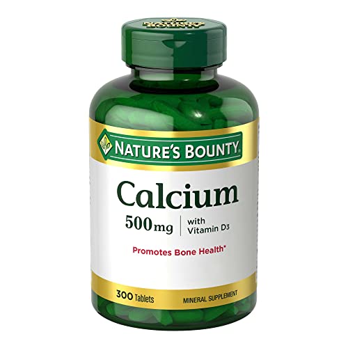Nature's Bounty Calcium with Vitamin D3, 300 Tablets
