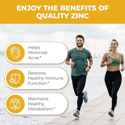 Zinc 50mg Vegetarian Capsules for Immune Support