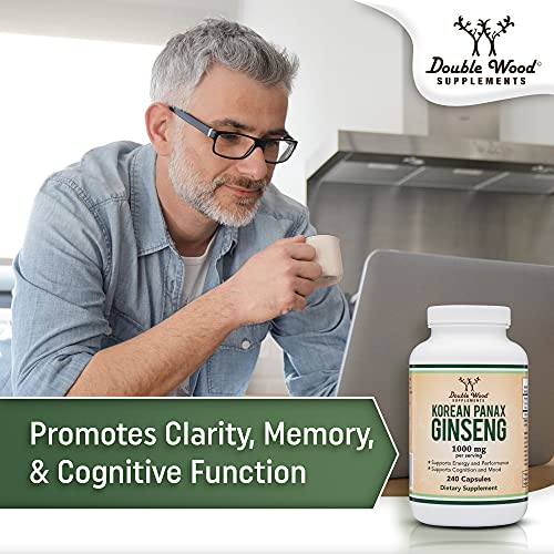 Ginseng Capsules for Mood and Energy Support