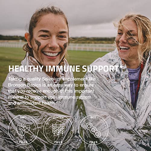Bronson Selenium 200 mcg Antioxidant Support Tablets