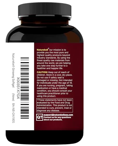 Korean Red Ginseng 2,250mg for Energy & Immunity