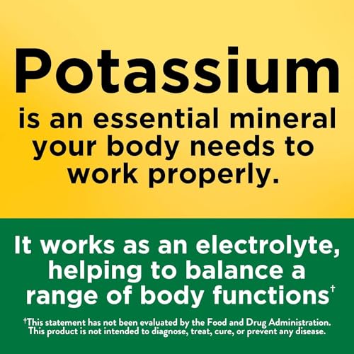 Nature Made Potassium Gluconate 550mg - 100 Tablets