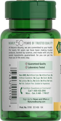 Nature's Bounty Potassium 99 mg Dietary Supplement