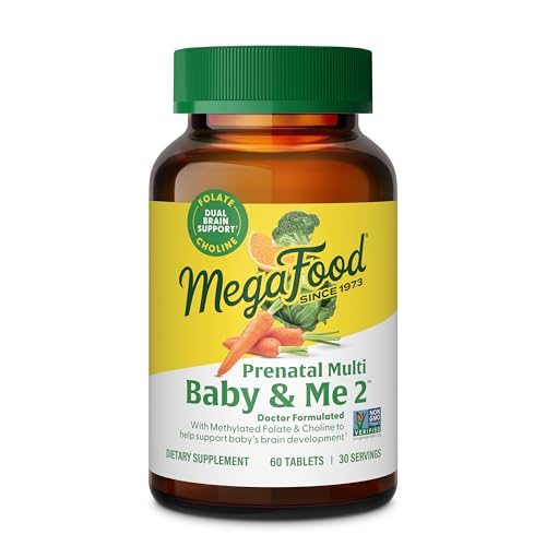 MegaFood Baby & Me 2 Prenatal Vitamins - 60 Tabs