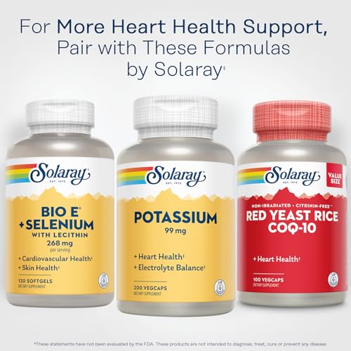 Solaray Potassium 99 mg - Heart & Electrolyte Support