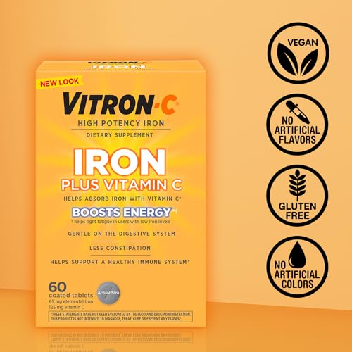 High Potency Vitron-C Iron Plus Vitamin C
