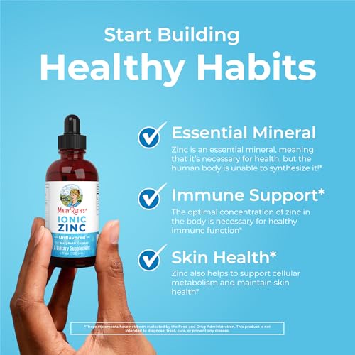 MaryRuth Organics Liquid Zinc for Immune Support