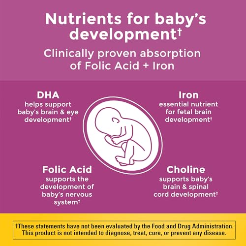 Nature Made Prenatal Vitamins with DHA & Choline