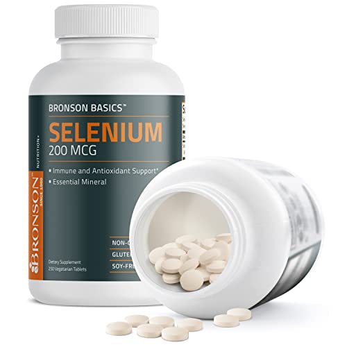 Bronson Selenium 200 mcg Antioxidant Support Tablets
