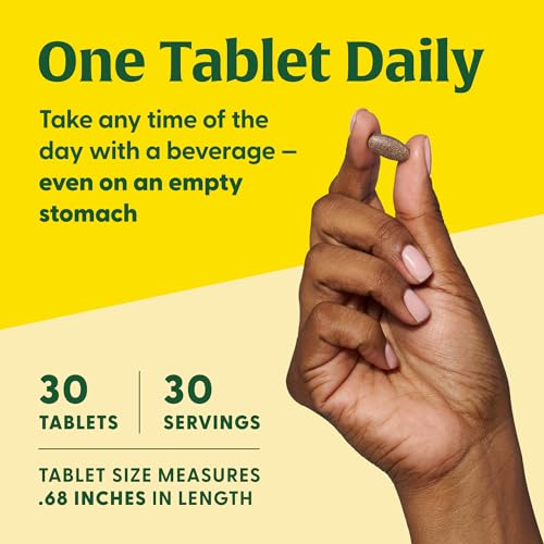 MegaFood Iron Supplement with Vitamin C & B12