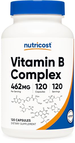 Nutricost High Potency B Complex 120 Capsules
