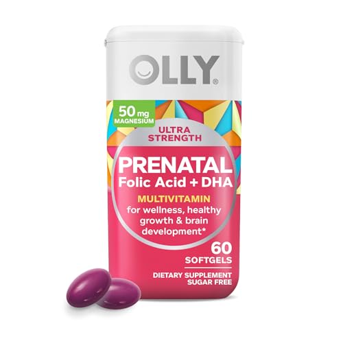 OLLY Prenatal Multi Softgels for Growth & Development