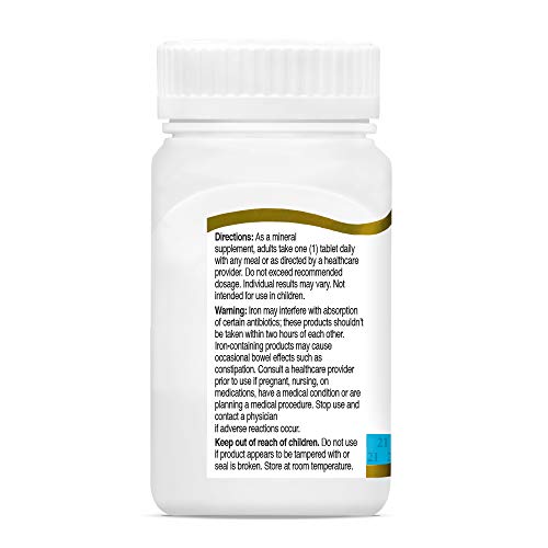 Slow Release Iron Tablets – 60 Count