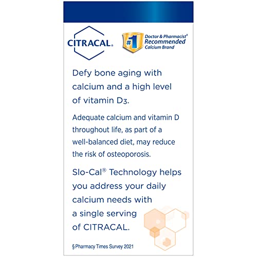 Citracal Slow Release Calcium & Vitamin D3 Supplement