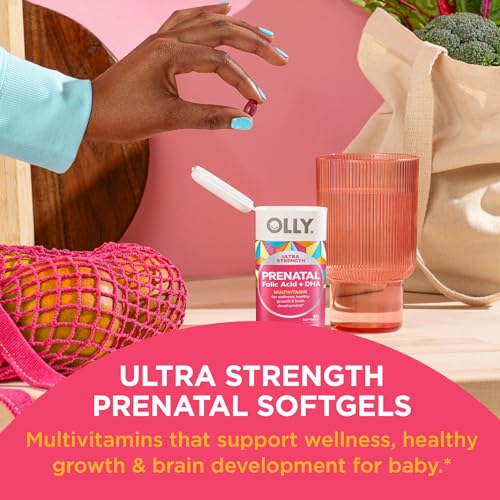 OLLY Prenatal Multi Softgels for Growth & Development