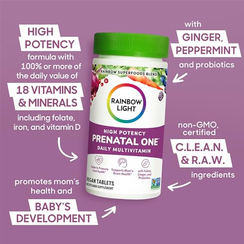 Rainbow Light Prenatal One Vegan Multivitamin - 150 Tablets