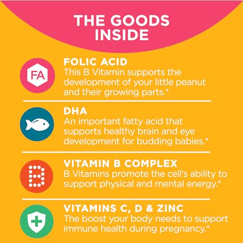 OLLY Prenatal Multi Softgels for Growth & Development