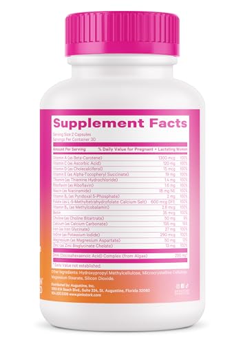 Pink Stork Prenatal Vitamins with DHA & Folate