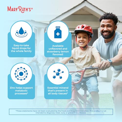 MaryRuth Organics Liquid Zinc for Immune Support