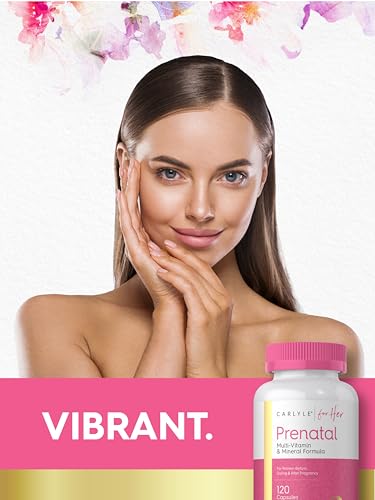 Carlyle Women's Prenatal Multivitamins with Folic Acid