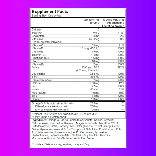 One A Day Women's Prenatal Multivitamin, 30 Ct