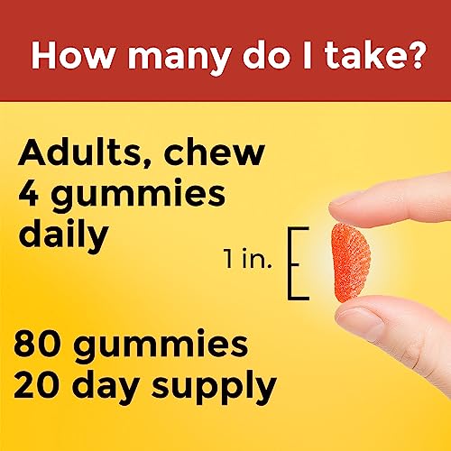 Nature Made 1000mg Vitamin C Gummies for Immunity
