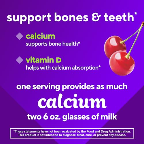 Vitafusion Calcium Gummy Vitamins for Teeth and Bones