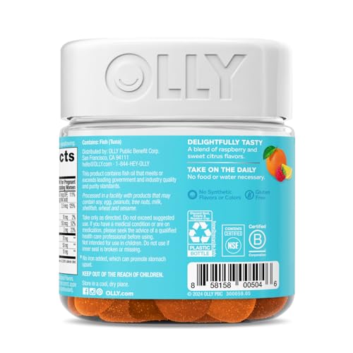 Olly Essential Prenatal Gummy Multivitamins – 60 Count