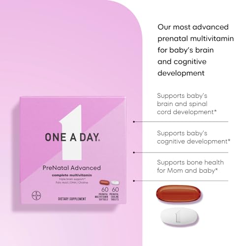 ONE A DAY Women's Prenatal Multivitamin with DHA